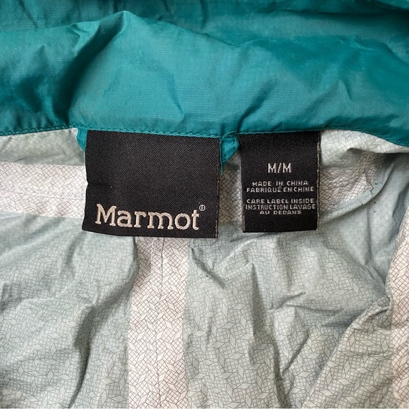 Marmot Precip Eco Rain Jacket - Teal (Size M) - Picture 5 of 7